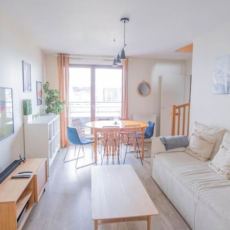 Apartament Machouart Le Duplex -Parking Gratuit Equipee Commodites- Aubervilliers Zewnętrze zdjęcie