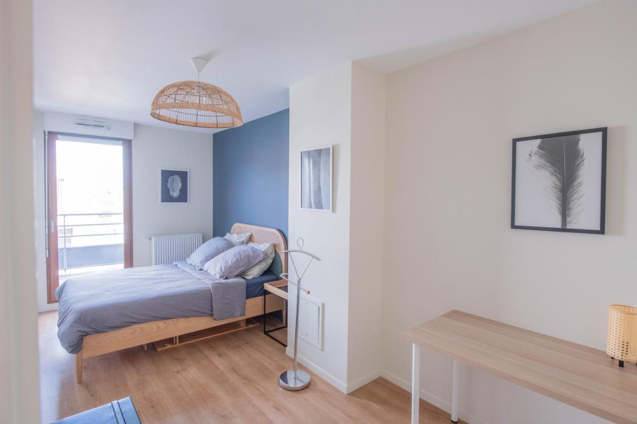 Apartament Machouart Le Duplex -Parking Gratuit Equipee Commodites- Aubervilliers Zewnętrze zdjęcie